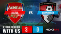 Prediksi Bola Arsenal Vs Bournemouth 4 Maret 2023