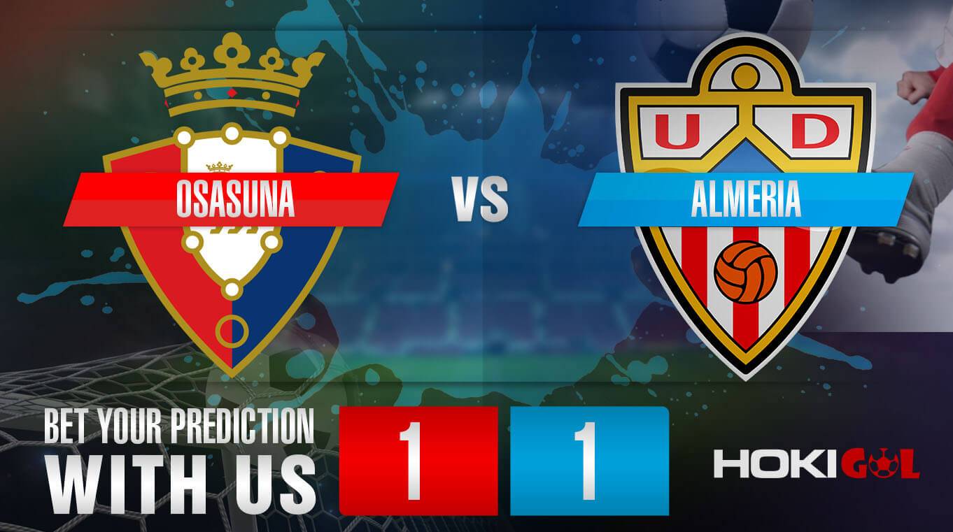 Prediksi Bola Osasuna Vs Almeria 13 Mei 2023