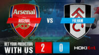 Prediksi Bola Arsenal Vs Fulham 26 Agustus 2023