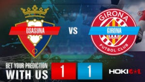 Prediksi Bola Osasuna Vs Girona 4 November 2023