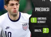 Prediksi Amerika Serikat vs Brazil 13 Juni 2024