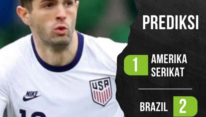 Prediksi Amerika Serikat vs Brazil 13 Juni 2024