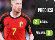 Prediksi Belgia vs Rumania 23 Juni 2024