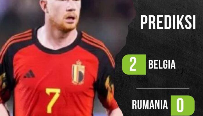 Prediksi Belgia vs Rumania 23 Juni 2024