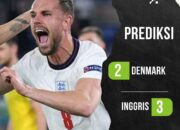 Prediksi Denmark vs Inggris 20 Juni 2024