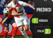 Prediksi Kroasia vs Italia 25 Juni 2024