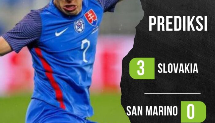 Prediksi Slovakia vs San Marino 05 Juni 2024