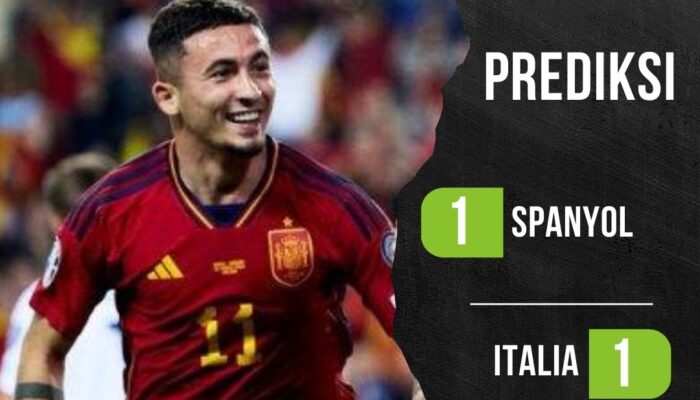 Prediksi Skor Spanyol vs Italia 21 Juni 2024