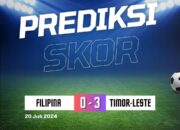 Prediksi Filipina vs Timor Leste Sabtu 20 Juli 2024