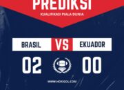 Prediksi Brasil vs Ekuador WCQ 7 September 2024