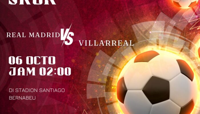 Prediksi Real Madrid vs Villarreal 6 Oktober 2024: Duel Sengit di Santiago Bernabéu