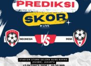 Prediksi Indonesia vs India 13 Oktober 2025: Misi Garuda Menjaga Tren Positif di Kandang