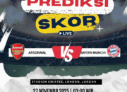 Prediksi Arsenal vs Bayern Munich 27 November 2025: Big Match Penentu di Emirates Stadium!