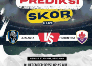 Prediksi Atalanta vs Fiorentina 1 Desember 2025: Duel Krusial Berebut Zona Eropa