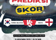 Prediksi Korea Selatan vs Inggris 15 November 2025: Adu Gengsi Dua Benua!