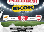 Prediksi Siprus vs Austria 16 November 2025: Ujian Berat bagi Tuan Rumah di Kualifikasi Piala Dunia