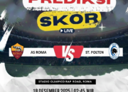 Prediksi AS Roma vs St. Pölten 18 Desember 2025: Giallorossi Diprediksi Dominan