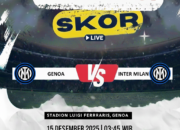 Prediksi Genoa vs Inter Milan 15 Desember 2025: Nerazzurri Diunggulkan di Luigi Ferraris