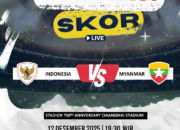 Prediksi Indonesia vs Myanmar 12 Desember 2025: Garuda Diunggulkan Raih Kemenangan