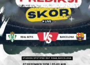 Prediksi Real Betis vs Barcelona 7 Desember 2025: Blaugrana Unggul, Betis Siap Beri Kejutan