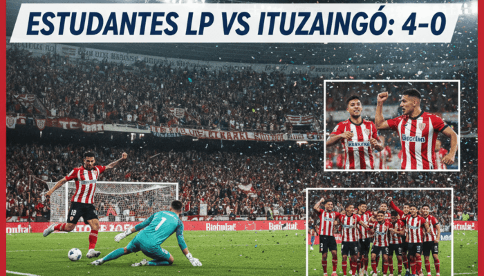 Cuplikan Gol Estudiantes La Plata vs Ituzaingo: Argentina Cup 19 Januari Berakhir 4-0