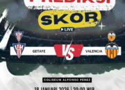 Prediksi Getafe vs Valencia 18 Januari 2026: Duel Ketat di Coliseum Alfonso Pérez