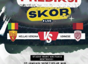 Prediksi Hellas Verona vs Udinese 27 Januari 2026: Adu Kuat Dua Tim Papan Tengah