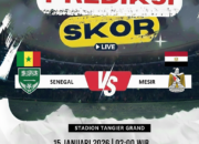 Prediksi Senegal vs Mesir 15 Januari 2026: Duel Panas Raksasa Afrika