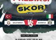 Prediksi Galatasaray vs Juventus 18 Februari 2026: Duel Panas Liga Champions di Istanbul