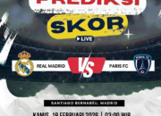 Prediksi Real Madrid vs Paris FC Kamis, 19 Februari 2026: Los Blancos Unggul Kualitas