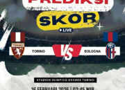 Prediksi Torino vs Bologna 16 Februari 2026: Duel Taktis di Serie A