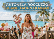 Antonela Roccuzzo ulang tahun Miami