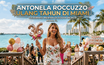 Antonela Roccuzzo ulang tahun Miami