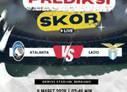 Prediksi Atalanta vs Lazio Kamis, 5 Maret 2026: Duel Panas Perebutan Zona Eropa