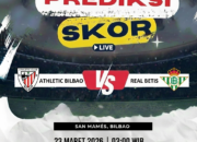 Prediksi Athletic Bilbao vs Real Betis 23 Maret 2026: Duel Sengit Perebutan Zona Eropa