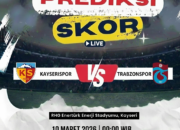 Prediksi Kayserispor vs Trabzonspor 10 Maret 2026: Tamu Lebih Diunggulkan
