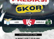 Prediksi Lazio vs Sassuolo 10 Maret 2026: Biancocelesti Diunggulkan di Olimpico