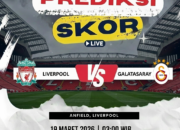 Prediksi Liverpool vs Galatasaray 19 Maret 2026: The Reds Diunggulkan di Anfield