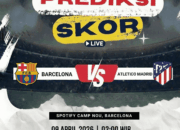 Prediksi Barcelona vs Atletico Madrid 9 April 2026: Duel Panas Penentu Papan Atas La Liga