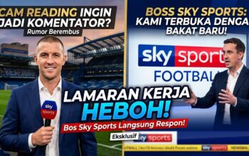 Cam Reading Digosipkan Lamar Kerja sebagai Komentator Sepak Bola, Bos Sky Sports Langsung Respon