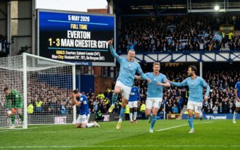 Cuplikan Gol Everton vs Manchester City 5 Mei 2026: Dominasi The Citizens di Goodison Park