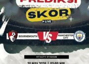 Prediksi Bournemouth vs Manchester City 20 Mei 2026: The Citizens Diunggulkan Raih Tiga Poin