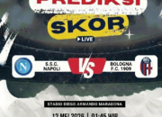 Prediksi Napoli vs Bologna 12 Mei 2026: Partenopei Diunggulkan di Kandang