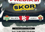 Prediksi Real Betis vs Elche 13 Mei 2026: Los Verdiblancos Diunggulkan di Kandang