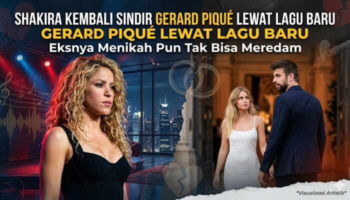 Shakira Kembali Sindir Gerard Piqué Lewat Lagu Baru, Eksnya Menikah Pun Tak Bisa Meredam