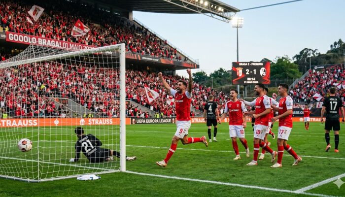Cuplikan Gol⚡ Braga vs Freiburg: Laga Penuh Gol, Siapa Juaranya Malam Ini?
