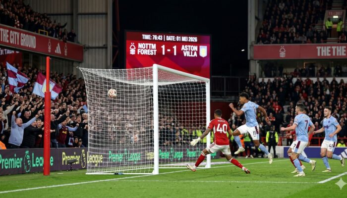 Cuplikasn Gol 🔥 Duel Sengit di Eropa! Nottingham Forest vs Aston Villa — Siapa yang Melaju ke Babak Berikutnya?