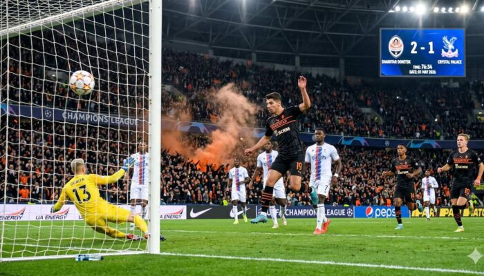 Cuplikan Gol Shakhtar Donetsk vs Crystal Palace: Pertarungan Dua Benua di Atas Rumput Eropa