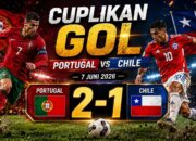 Cuplikan Gol Portugal vs Chile 7 Juni 2026: Bruno Fernandes Bersinar, Selecao Menang 2-1