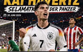 Cuplikan Gol Jerman vs Paraguay 30 Juni 2026: Kai Havertz Selamatkan Der Panzer di Piala Dunia 2026
